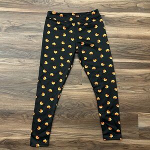 Heart Patterned Warm Leggings